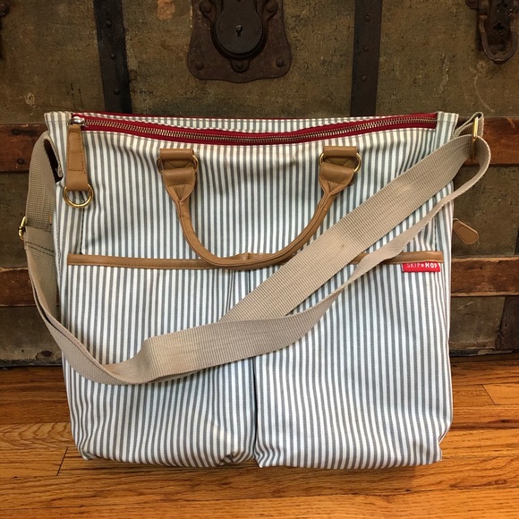 skip hop duo french stripe